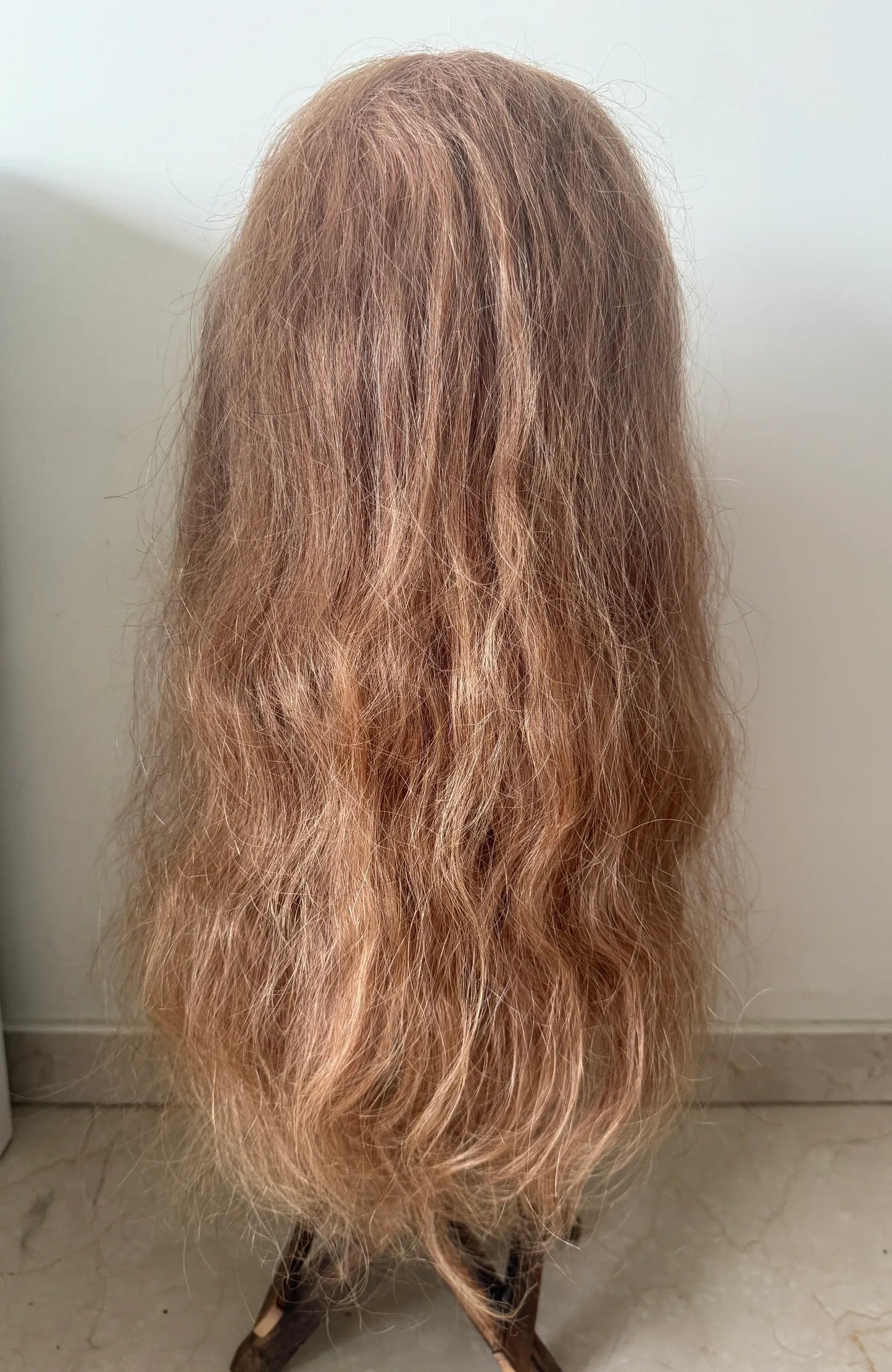 Serenity Luxe Wigs | Hypoallergenic Wig for Sensitive Scalps | Ultimate Comfort, Hand-Tied & Premium Fiber Friendly Wig | Super Light | High Breathability | Super Soft Mono Top