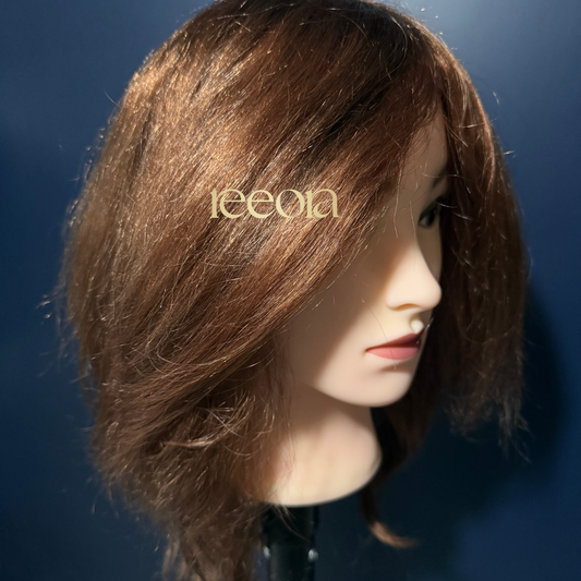 The Copper-Toned Edge: 100% Human Hair Bob Wig