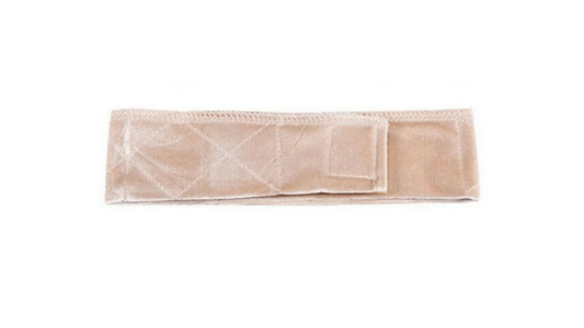 Wig Grip - Adjustable Velvet band - Black & Beige