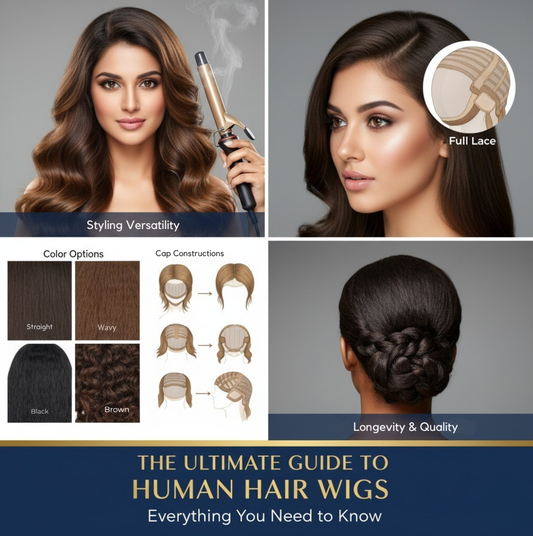 The Ultimate Guide to Human Hair Wigs: Everything You Need to Know – Reeora