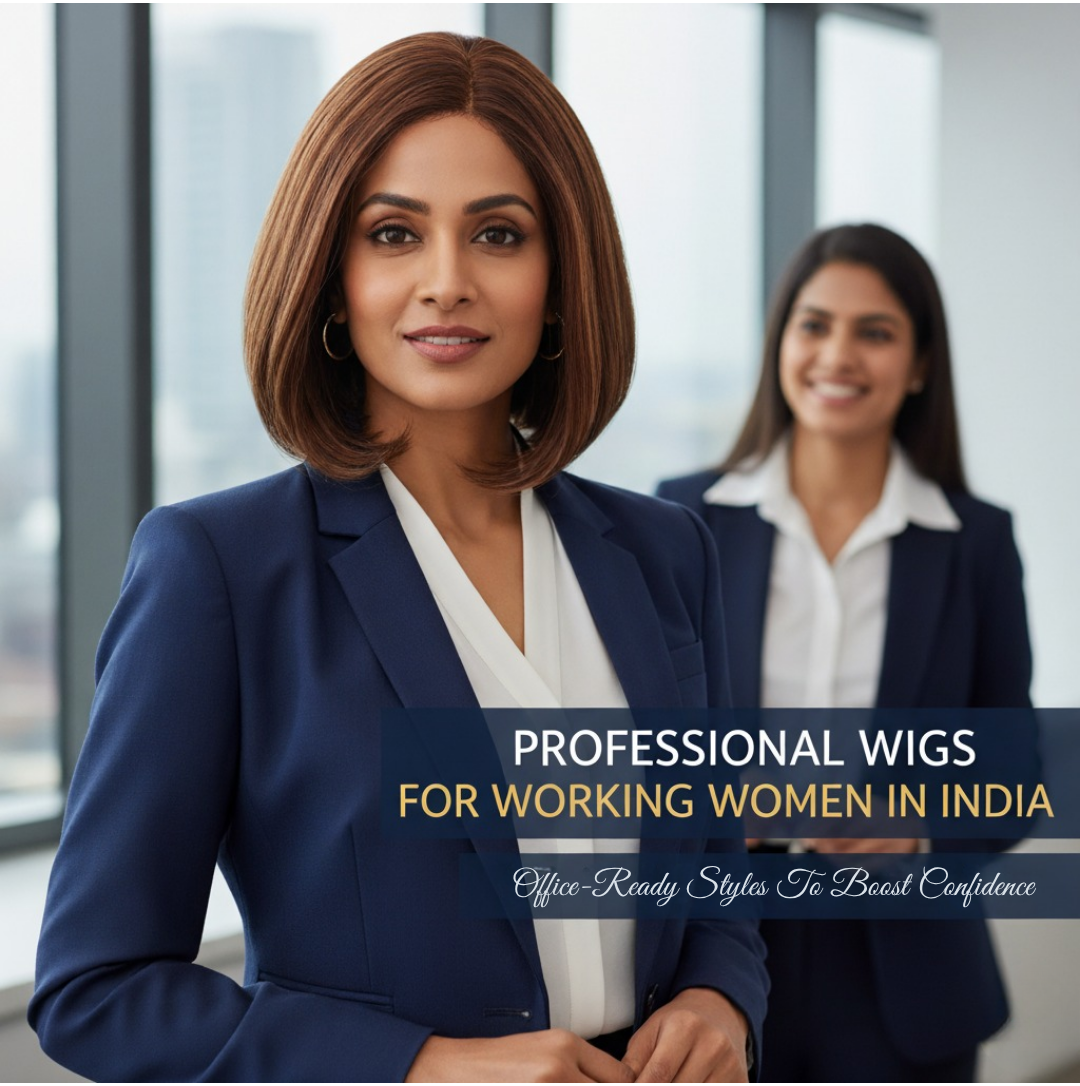 Professional Wigs for Working Women in India: Office-Ready Styles