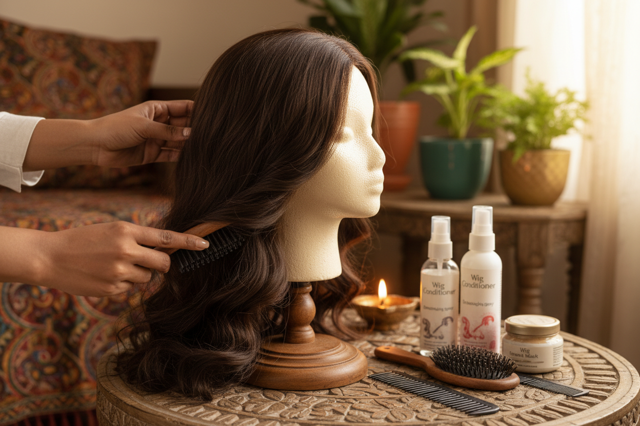 Complete Care Guide for Human Hair Chemo Wigs in India: Daily Maintenance