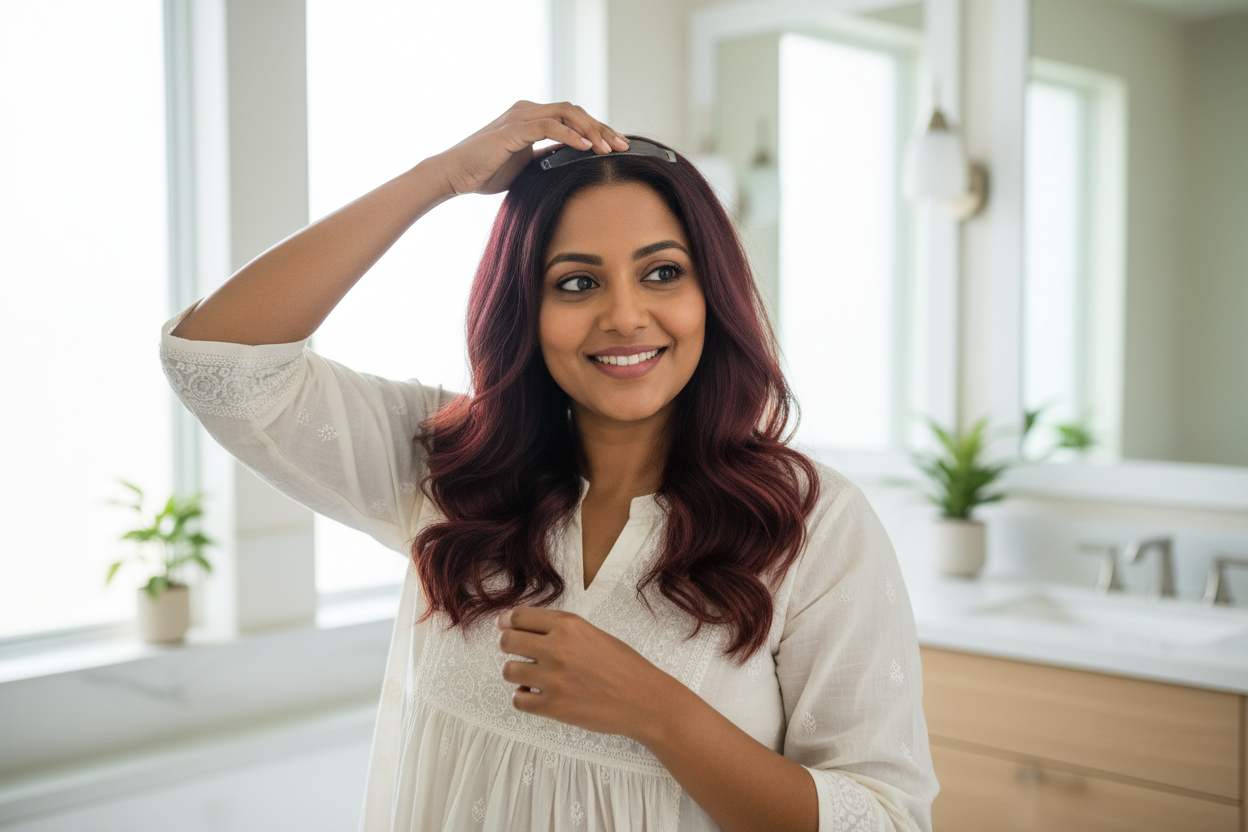 PCOS Hair Thinning: Natural-Looking Human Hair Toppers