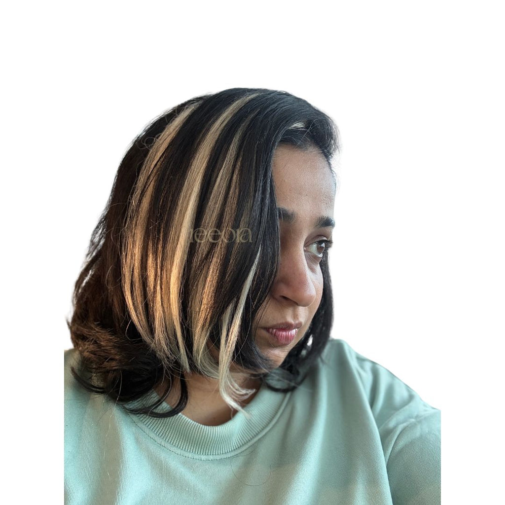 Side Volumiser Small | Temple & Side Thinning Volume Boost |Side Weft Clip-In Extension