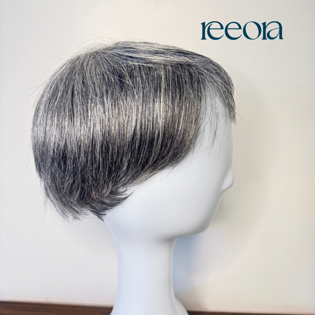Short Grey Bob for Women 8 inch 