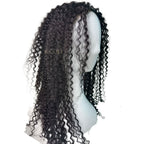 Krystle wig | Jet Black with kinky curly hair | Chest length | Basic plus wig | Flexible partition