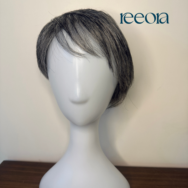 Short Grey Bob for Women 8 inch 