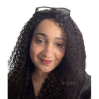 Krystle wig | Jet Black with kinky curly hair | Chest length | Basic plus wig | Flexible partition