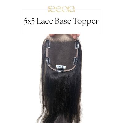5X5 Lace Base Human Hair Topper For Women | Hair Extension