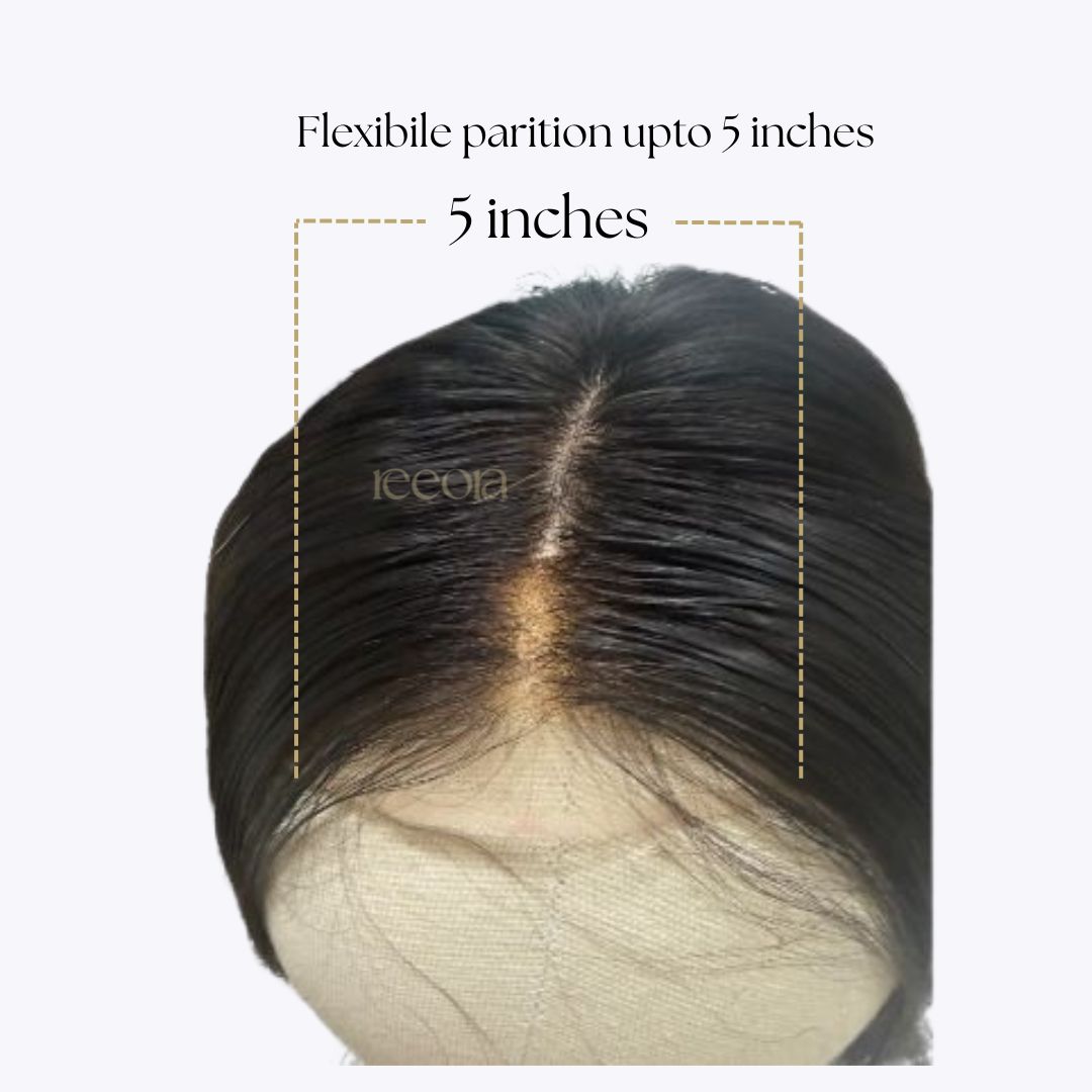 Frontline Hair Topper - Wide | Hairline Thinning & Grey Coverage | Lace & Silk
