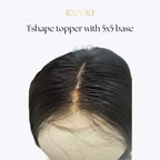 P6 | Frontline Topper Wide — Silk Base with HD Net Human Hair Topper