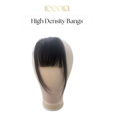 Forehead Bangs | 100% human hair | High density | Natural black