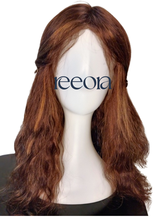 Hazel | Wavy wig | Full lace | Hazelnut Brown