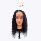 Lola | Curly hair wig | Basic Plus wig with partition flexibility | Lace front | Jet Black