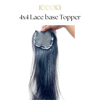 4X4 Lace Base I Human Hair Topper For Women | Hair Extensions