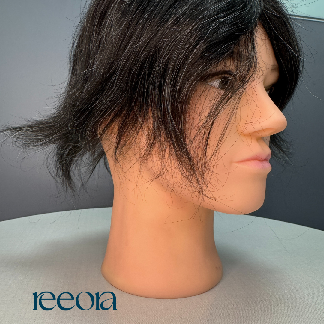 Grey 8X10 Toupee Long hair Mirage Toupee for men