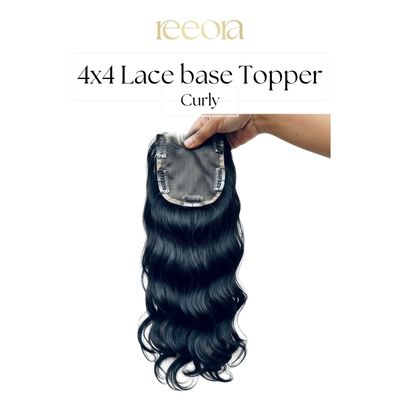4X4 Lace Base I Human Hair Topper For Women | Hair Extensions