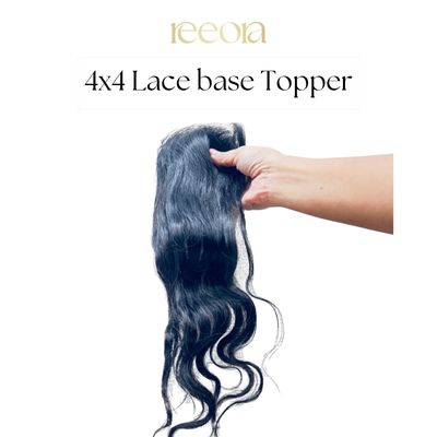4X4 Lace Base I Human Hair Topper For Women | Hair Extensions