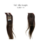 Scalpline topper - Wide Parting coverage | Central Scalp Thinning Coverage | Silk Base