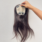 4X4 Silk Base Human Hair Topper for Women