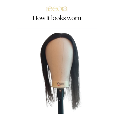 Receeding Hairline band with 4x4 Topper | Clipless topper