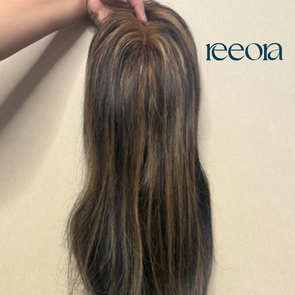 5x5 Silk Base Human Hair Topper For Women