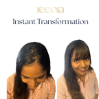 1 Clip Forehead Bangs | 100% human hair | Natural colours