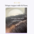 P5 | Frontline Topper Narrow — Silk Base Human Hair Topper