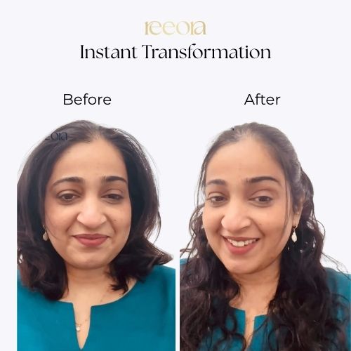 Hair Volumizer - Curly - 4 clips - Black