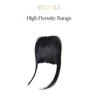 Forehead Bangs | 100% human hair | High density | Natural black