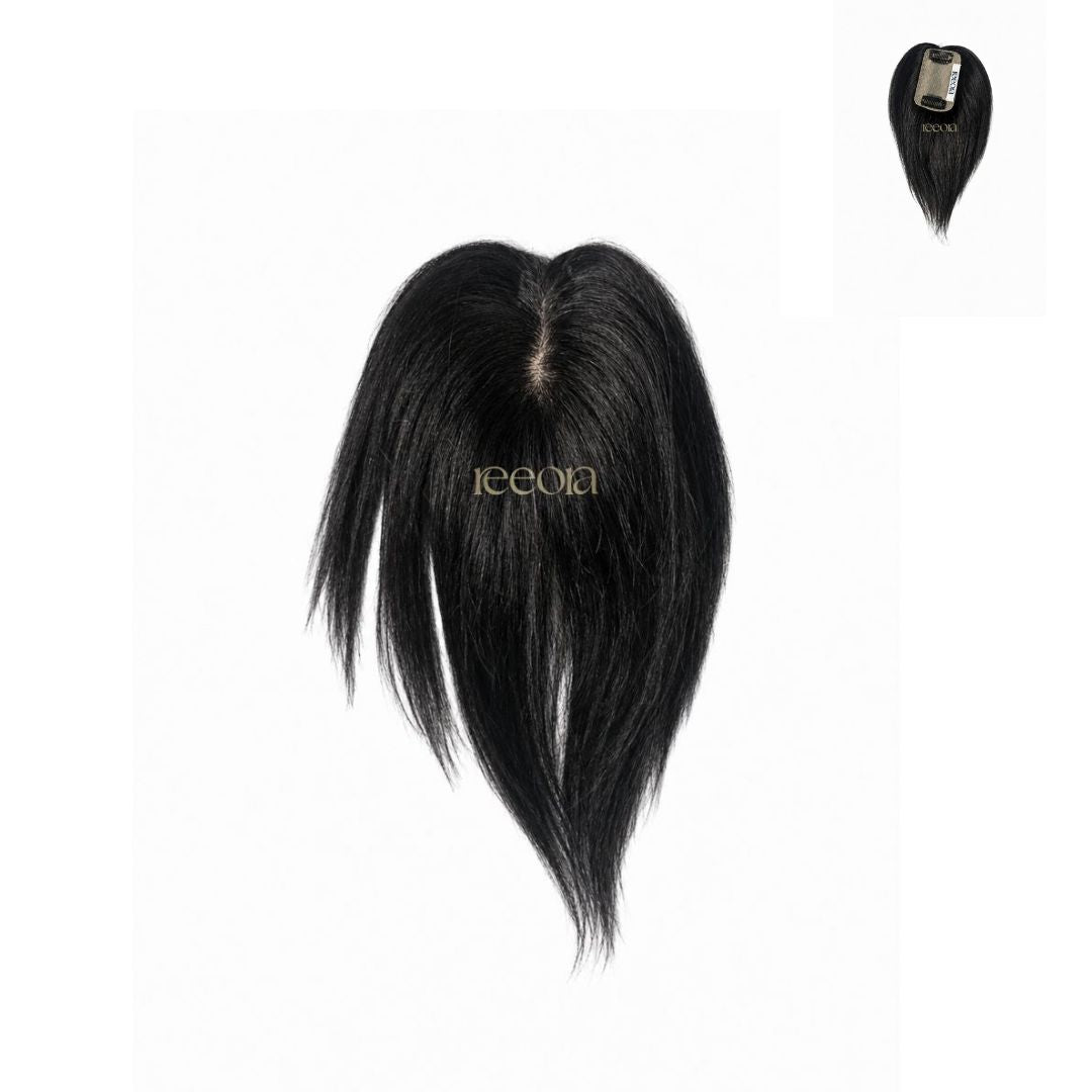 Crown Topper - Small  | Early Stage Crown Thinning for Women |Silk