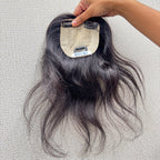 4X4 Silk Base Human Hair Topper for Women