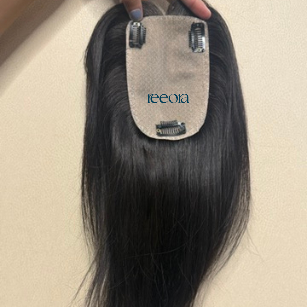 3x5 Silk Base Human hair Topper For Women
