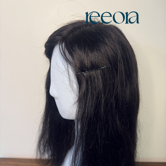 Silk and Lace Base, Hand Tied 18 inch Women's Wig