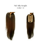 Crown Topper - Midsize | Moderate Crown Thinning & Volume | Silk Base