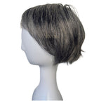 Irene Wig | Salt & Pepper Human Hair| Pixie Cut | Ready to Ship | Wefted Base