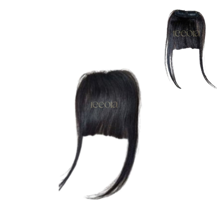 Forehead Bangs | 100% human hair | High density | Natural black