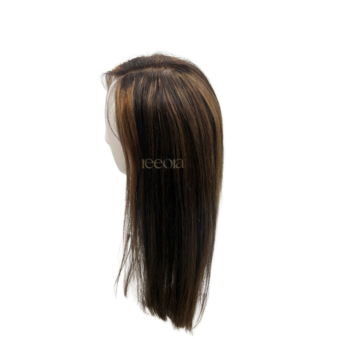 Amber wig | Honey Caramel highlights | Lace Front & Crown | Fifty50 wig