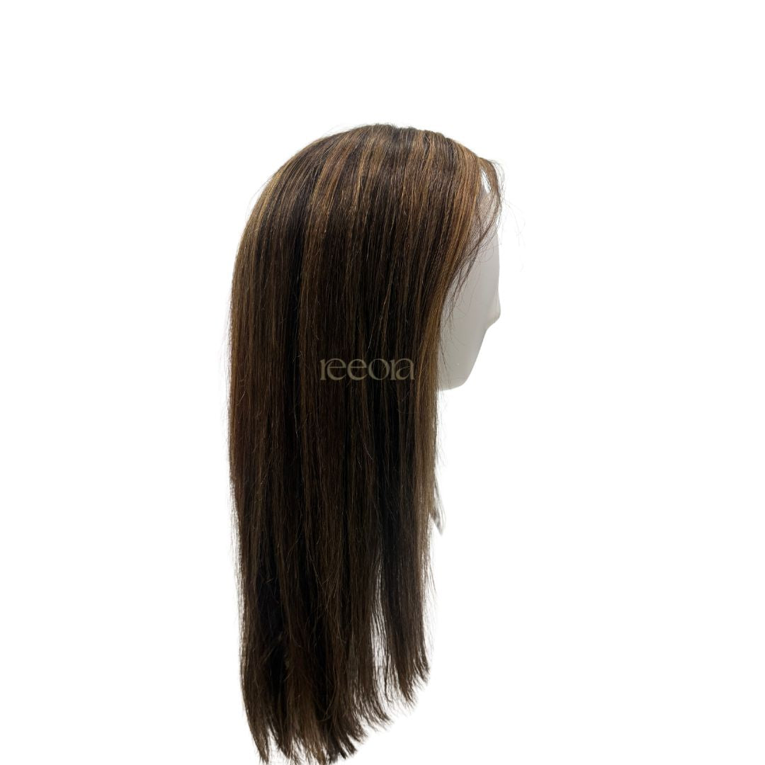 Amber wig | Honey Caramel highlights | Lace Front & Crown | Fifty50 wig