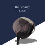 Serenity Luxe Wigs | Hypoallergenic Wig for Sensitive Scalps | Ultimate Comfort, Hand-Tied & Premium Fiber Friendly Wig | Super Light | High Breathability | Super Soft Mono Top