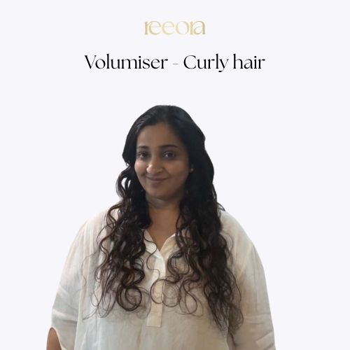 Hair Volumizer - Curly - 4 clips - Black