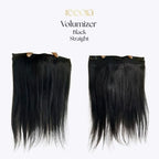 Hair Volumizers | Black Colour | Remy Hair Thick hair only | Hair Extensions in Straight, Curly & Wavy textures| Hair length 14"-24"