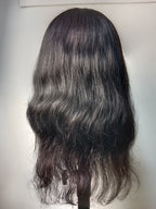 Half Wig for Women | Crown & Side Thinning Volume & Length | Silk base