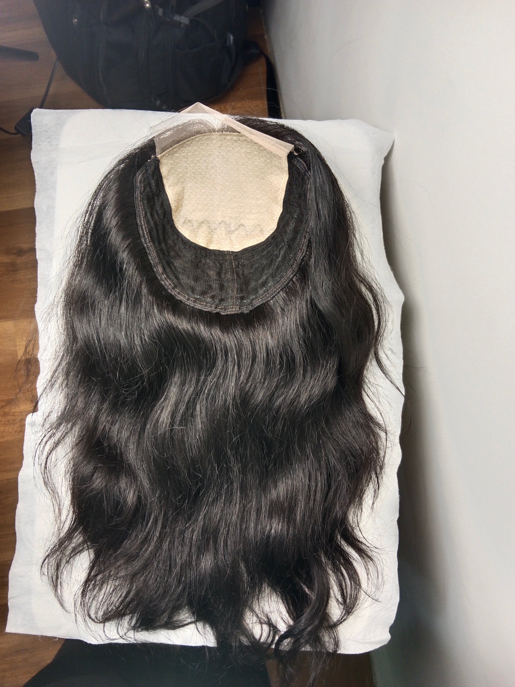 Half Wig for Women | Crown & Side Thinning Volume & Length | Silk base