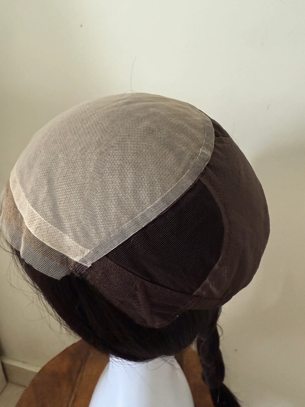 Serenity Luxe Wigs | Hypoallergenic Wig for Sensitive Scalps | Ultimate Comfort, Hand-Tied & Premium Fiber Friendly Wig | Super Light | High Breathability | Super Soft Mono Top