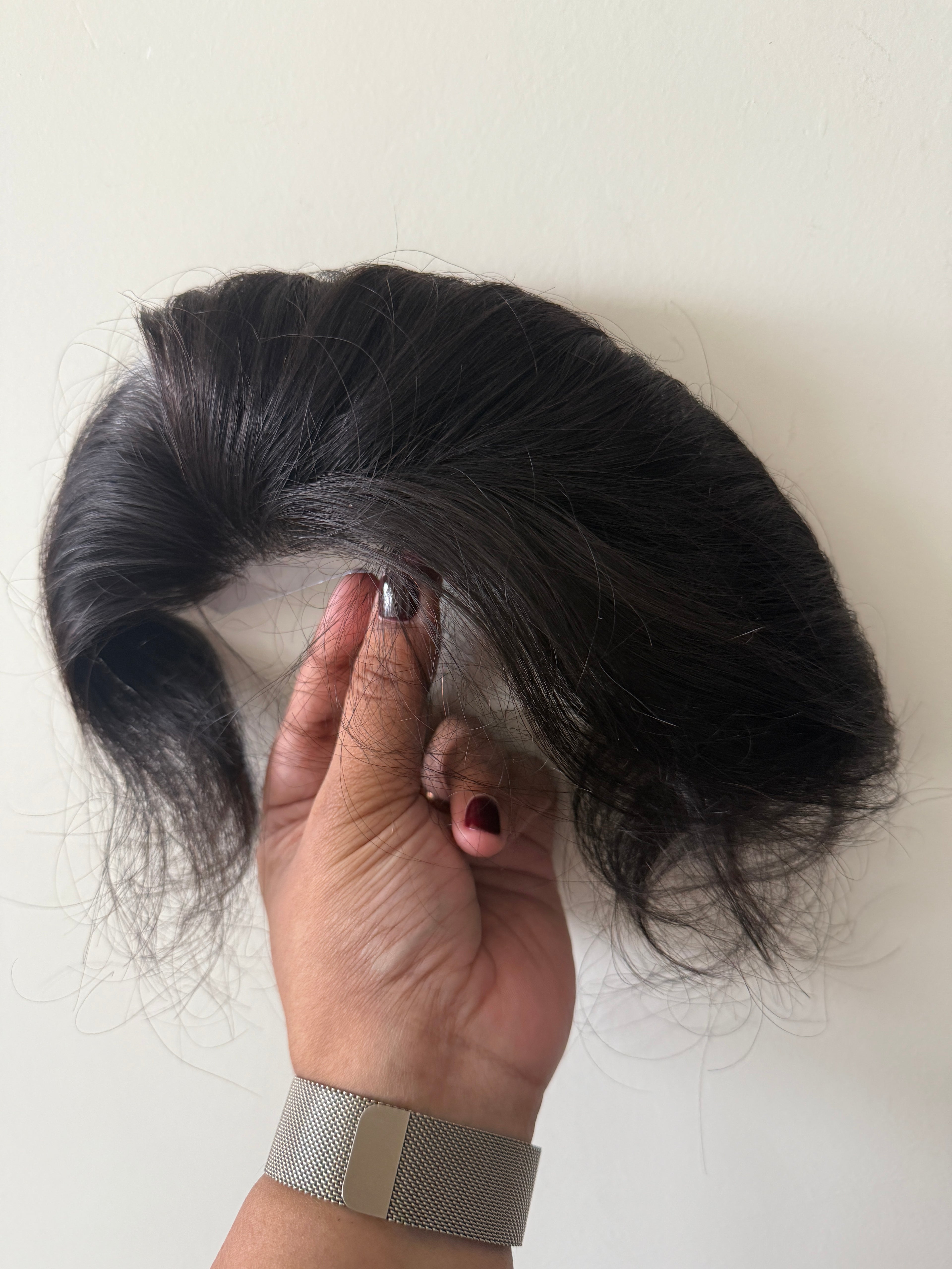 Imported Forehead Frontal Toupee for Men | Medium & Large Size | Human Hair