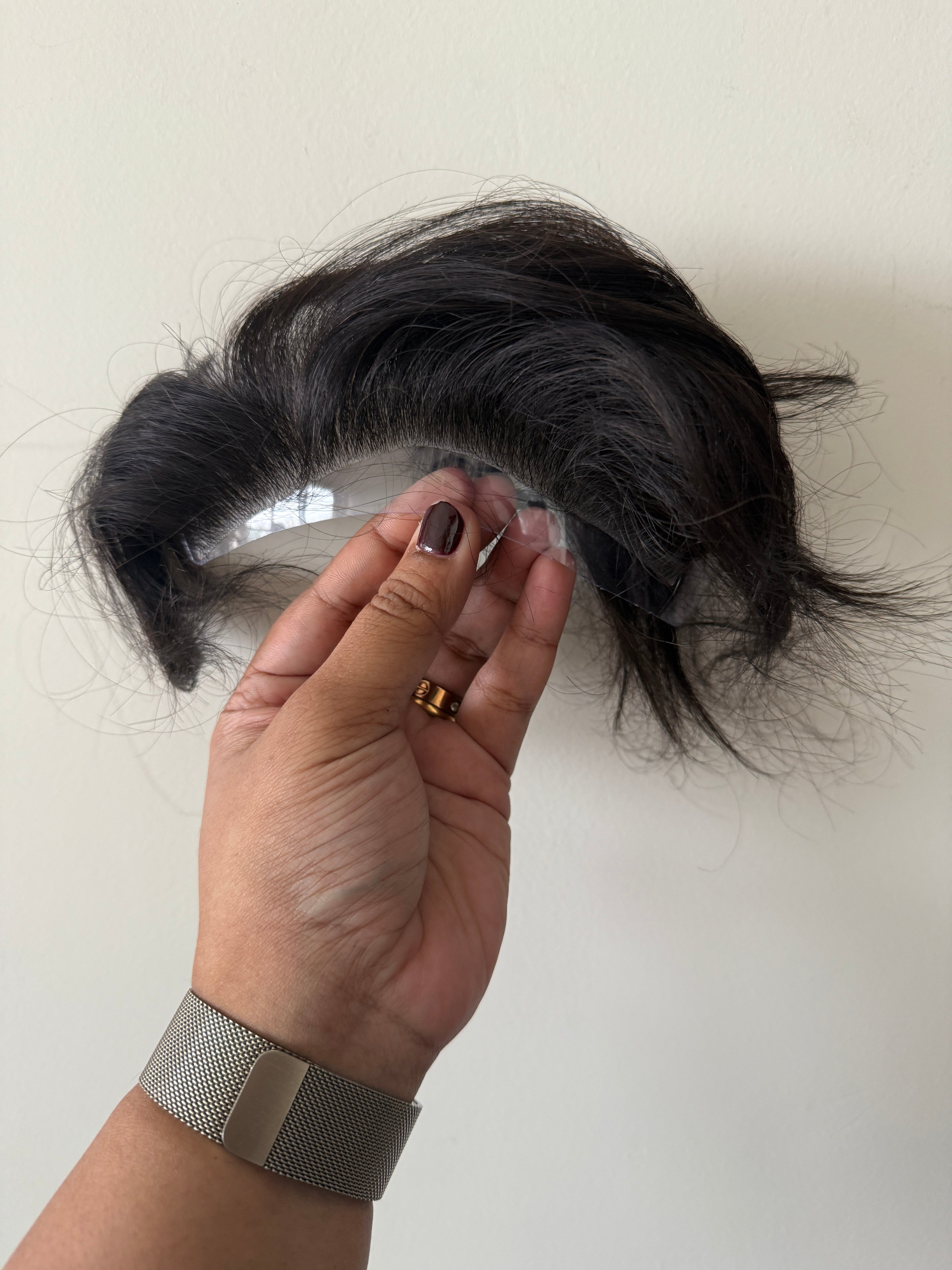 Imported Forehead Frontal Toupee for Men | Medium & Large Size | Human Hair