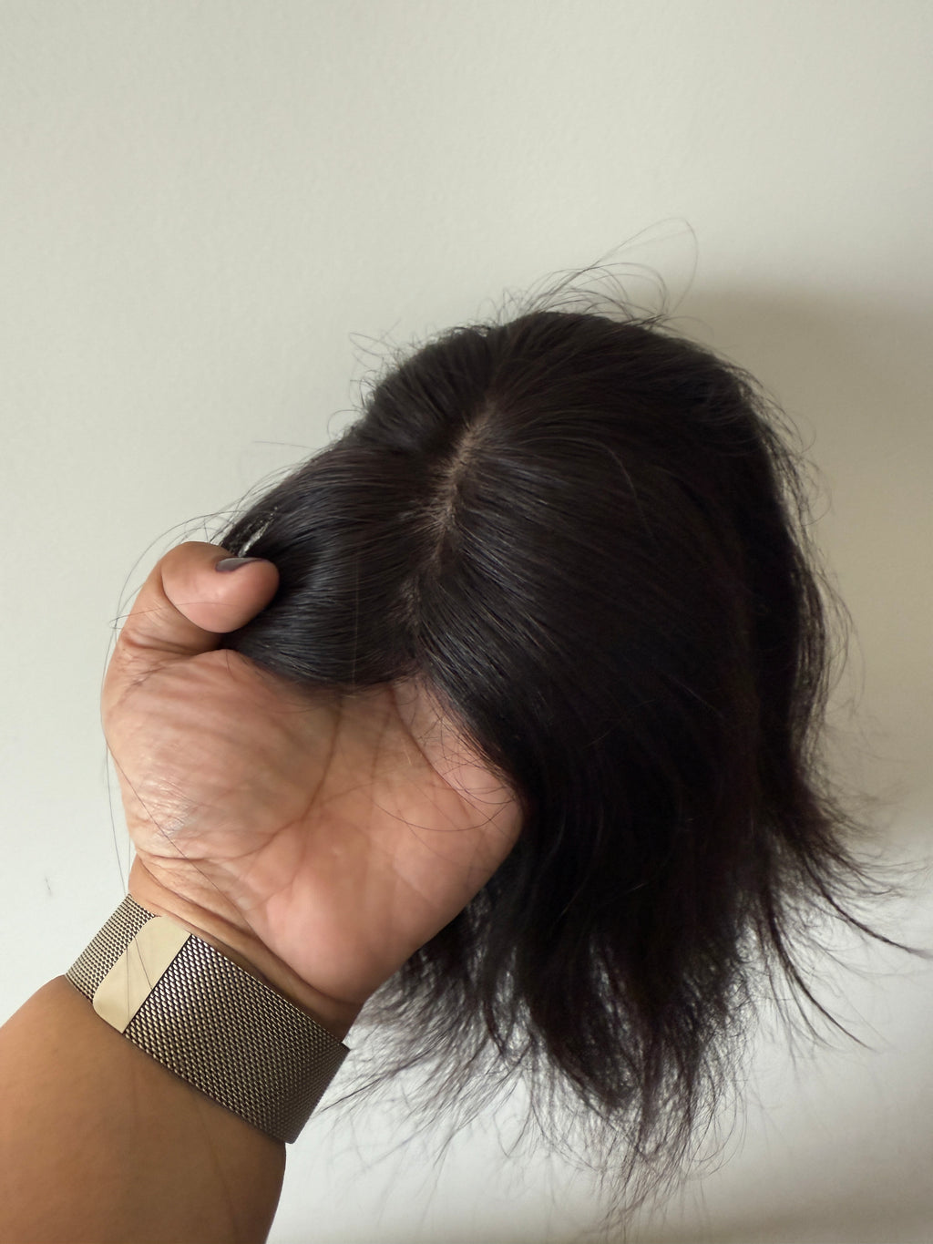 7x8 inch Silk Base | Full Crown topper | Realistic hairline | Human hair topper for Women