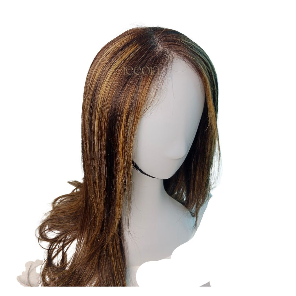 Amber wig | Honey Caramel highlights | Lace Front & Crown | Fifty50 wig