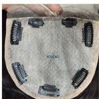 5x5 Silk Base Lace Front Human Hair Topper For Women I Natural Hairline I Hair Extensions